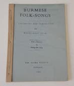 Burmese Folk Songs (1970) (Opnieuw Gebonden), Verzenden, Nieuw