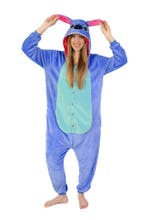 Onesie Lilo Stitch Pak Kostuum Blauw XL-XXL Stitchpak Jumpsu, Carnaval, Ophalen of Verzenden, Kleding, Maat 56/58 (XL)