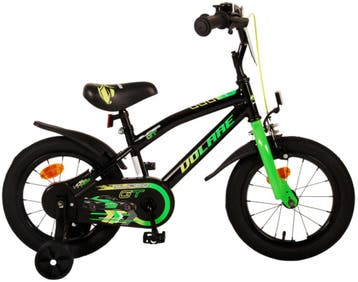 Volare Super GT Kinderfiets - Jongens - 14 inch - Groen, Overige merken, Zijwieltjes, Nieuw, Ophalen of Verzenden