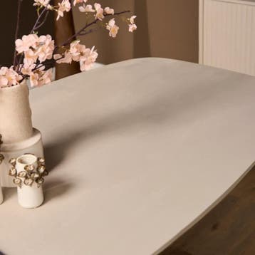 Eettafel Madison Sand | 240 cm | Deens Ovaal | Starfurn, Ophalen of Verzenden, Nieuw