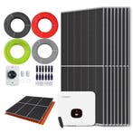 Zonnepanelen pakket voor schuindak - 4.5 kW - 8x 560, Ophalen of Verzenden, Nieuw
