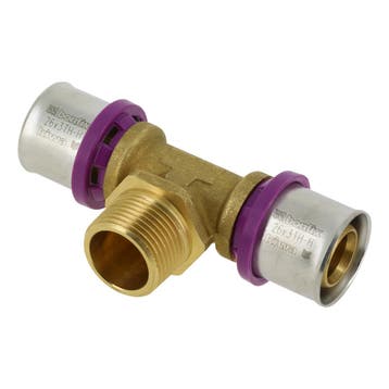 Bonfix Alu-pers x Buitendraad x Alu-pers T-koppeling | 26 x, Ophalen of Verzenden, Nieuw, Radiator, Hoog rendement (Hr)