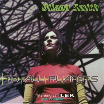 cd single card - Dilana Smith - To All Planets, Cd's en Dvd's, Verzenden, Zo goed als nieuw, Rock en Metal