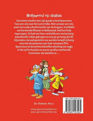 Bollywood op stelten / Rode reeks / 2 9789085923565, Verzenden, Gelezen, Geronimo Stilton