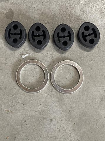 Complete uitlaat, Einddemper + Middendemper Alfa Romeo GTV /, Auto-onderdelen, Verzenden, Nieuw