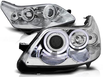Koplampen Citroen C4 04-09 Angel Eyes, Ophalen of Verzenden, Nieuw