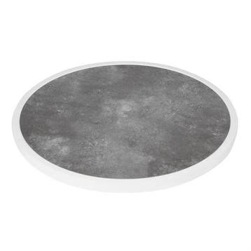 rond tafelblad |  glasvezel | donker steeneffect | 580 mm, Verzenden, Nieuw in verpakking