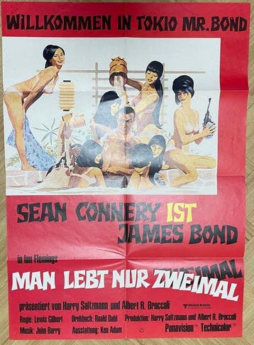 Sean Connery - James Bond 007: You Only Live Twice - Man, Nieuw