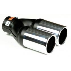 Uitlaatsierstuk Dubbel 756.4 - Passend 45-60mm, Verzenden, Nieuw