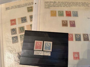 Hongarije 1850/1940 - RARE Proof, Essay en lokale editie., Gestempeld