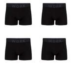 Set van 4 WORK boxershorts black, extra sterk, Kleding | Heren, Sokken en Kousen, NAFT WORK, Zwart, Nieuw, Overige maten