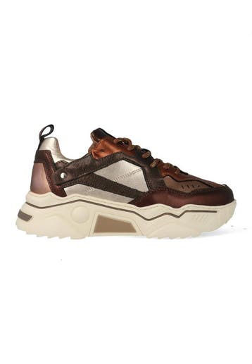 DWRS Sneakers Pluto Donkerbruin / Bronze-41, Verzenden, Nieuw, Bruin