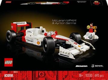 LEGO Icons McLaren MP4/4 en Ayrton Senna - 10330, Verzenden, Nieuw
