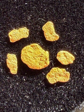 Goud Goud nugget- 0.2 g