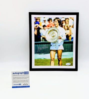 Martina Navratilova - Foto, Autograaf met certificaat, Nieuw