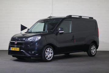 Fiat Doblò Cargo 1.6 MJ L2 H1 Maxi SX, Euro 5, Stof, Gebruikt, Zilver of Grijs