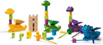 BS Toys draken stapelspel houten ed van €32,95 voor €16,47, Ophalen of Verzenden, Nieuw