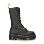 Dr. Martens 1B99 Quad veterboots voor dames in het Zwart, Verzenden, Zwart, Lage of Enkellaarzen, Nieuw