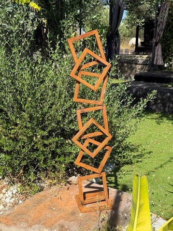 Ana Lucia B.M - Sculpture Corten - XL