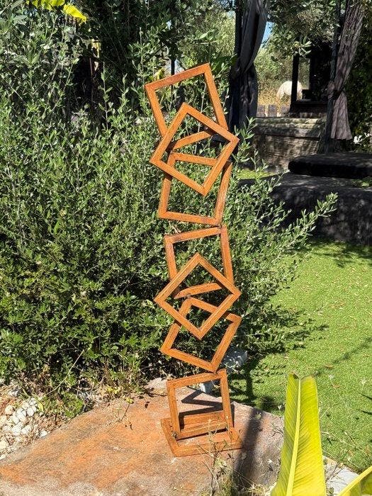 Ana Lucia B.M - Sculpture Corten - XL, Antiek en Kunst, Kunst | Designobjecten