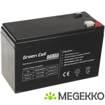 Green Cell AGM04 UPS-accu Sealed Lead Acid (VRLA) 12 V 7 Ah, Verzenden, Nieuw