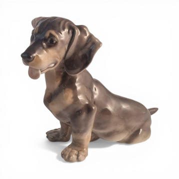 Royal Copenhagen - Beeldje - Dachshund dog - 856 -