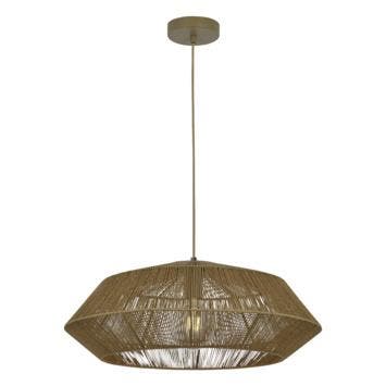 Gamma Hanglamp Sam - Ø55cm - Bruin, Verzenden, Nieuw