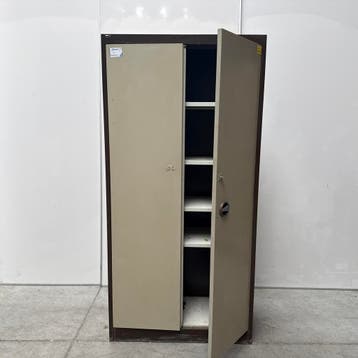 Emmein werkplaatskast met schade - 195x96x42 cm, Huis en Inrichting, Ophalen of Verzenden, Nieuw
