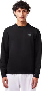 2dekans | Lacoste – Sweatshirt met Mesh-Panelen – Maat L –, Ophalen of Verzenden, Zo goed als nieuw, Zwart, Lacoste