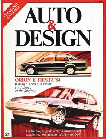 1983 AUTO & DESIGN MAGAZINE ITALIAANS & ENGELS 21, Boeken, Nieuw, Author
