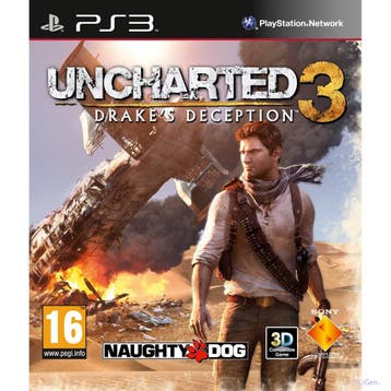 Playstation 3 Uncharted 3: Drakes Deception, Verzenden, Zo goed als nieuw