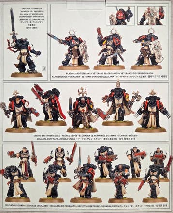 Combat Patrol Black Templars (Warhammer 40.000 nieuw), Hobby en Vrije tijd, Wargaming, Ophalen of Verzenden, Nieuw