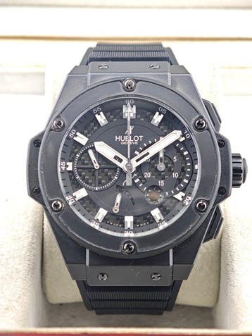 Hublot - King Power Black Magic - 709.CI.1770.RX - Heren -, Nieuw