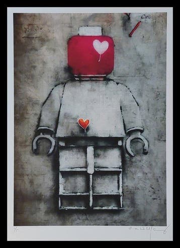 Emma Wildfang - Lego man - Love - Icons as Still Life -, Nieuw