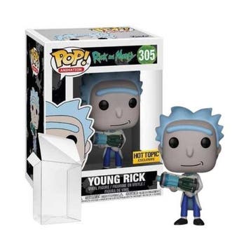 Funko Pop!  Rick and Morty - Young Rick #305 Hot Topic, Verzenden, Nieuw