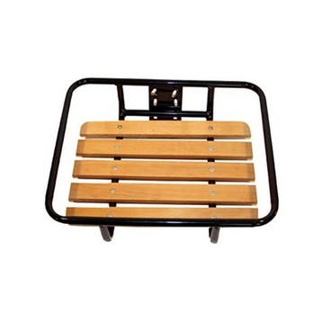 Benson Stalen fietsvoordrager - Houten steun - 24-28 inch..., Ophalen of Verzenden, Nieuw