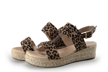 Dolcis Sandalen in maat 39 Panter, Dolcis, Overige kleuren, Verzenden, Sandalen of Muiltjes