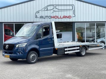 Zakelijke Lease |  Mercedes-Benz Sprinter 516 CDI 120KW 163P, Automaat, Gebruikt, Euro 6, Blauw