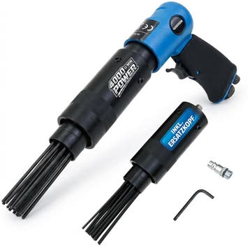 Naaldbikhamer met Extra Opzetstuk Zwart Blauw (Gereedschap), Verzenden, Nieuw