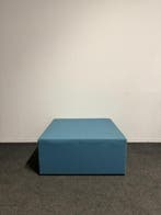 Rohde & Grahl - Poef - 105x105x45cm - Blauw, Vergader- of Presentatieruimte, Ophalen of Verzenden, Gebruikt, Stoel