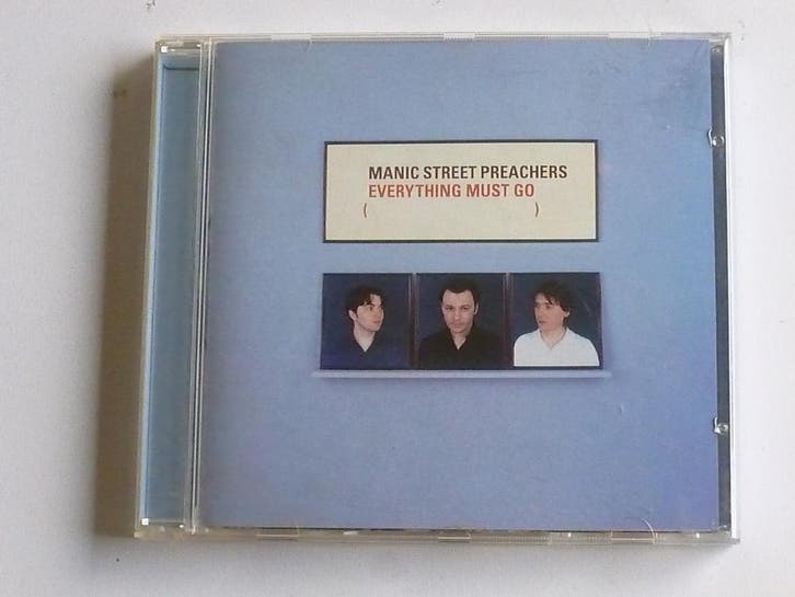 Manic Street Preachers - Everything Must Go, Cd's en Dvd's, Cd's | Rock, Zo goed als nieuw, Ophalen of Verzenden