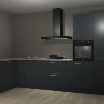 Onyxgrijze keuken Nuuk 65723, Verzenden, Nieuw