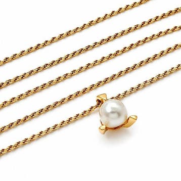 Zonder minimumprijs - Halsketting - 18 karaat Geel goud, Sieraden, Tassen en Uiterlijk, Nieuw
