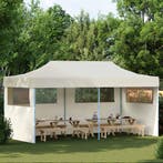 vidaXL Partytent Crème 291 x 580 x 315 cm Oxford Stof, Tuin en Terras, Partytenten, Verzenden, Nieuw, Partytent