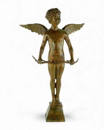 P. Chenet - sculptuur, Cupid with Bow - Amor - Vici - 60 cm