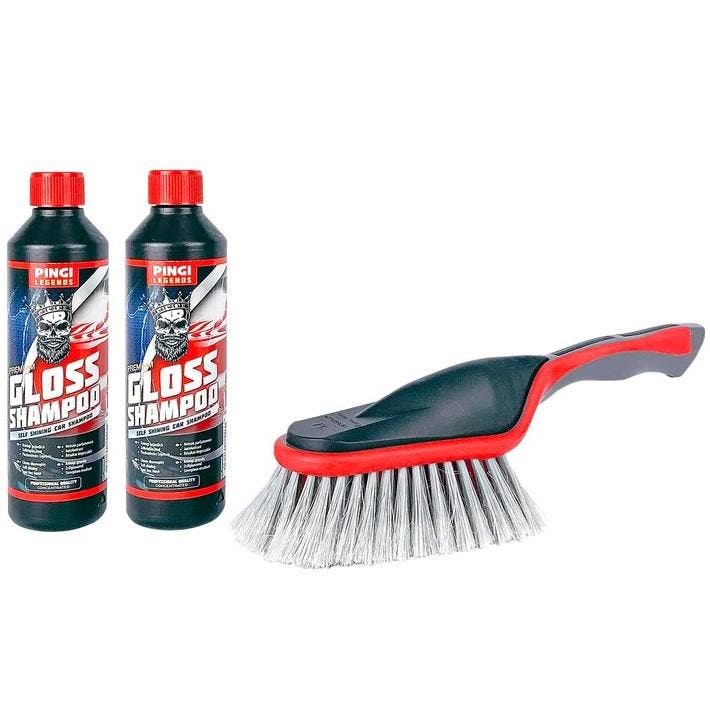 Pingi Car Care Schoonmaakset Activebrush 3-delig, Auto diversen, Onderhoudsmiddelen, Verzenden
