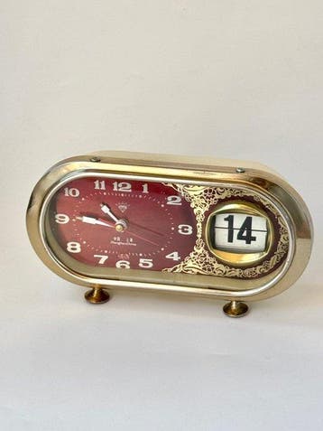 Wekker - mécanique vintage Diamond Shanghai avec calendrier