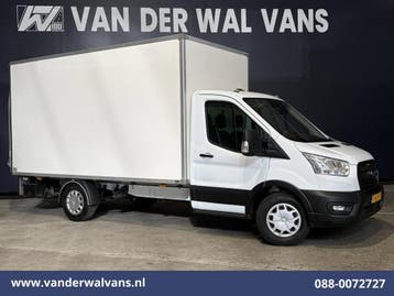 Ford Transit | 2.0 TDCI 130pk Bakwagen Laadklep Euro6 Airco, Gebruikt, Euro 6, Wit, Dealer onderhouden