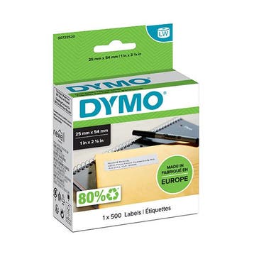 Dymo S0722520 / 11352 grote etiketten voor retouradres, Verzenden, Nieuw, Dymo