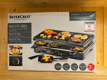 4x (4x) Raclette Grill, Nieuw